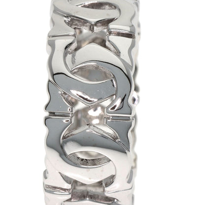 CARTIER Entrelaces #52 Ring K18 White Gold Ladies [Used]
