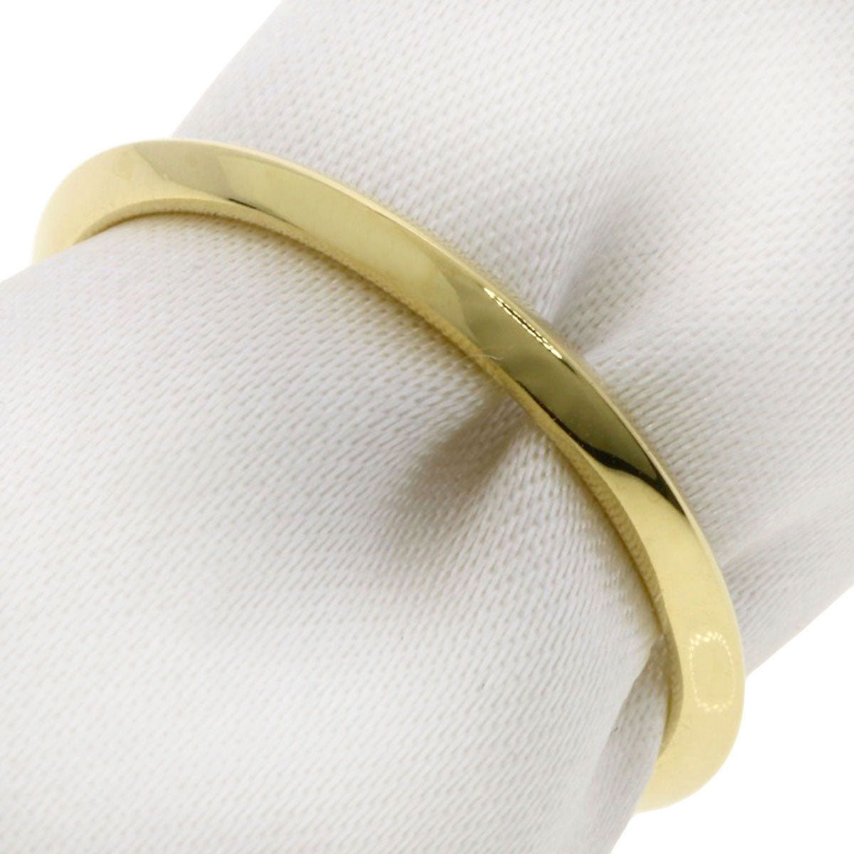 TIFFANY&Co. Knife edge Ring K18 Yellow Gold Ladies [Used]