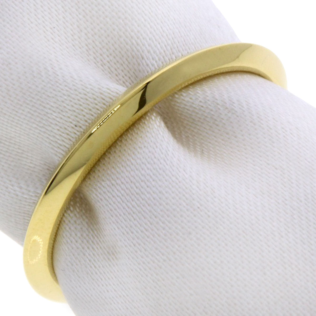 TIFFANY&Co. Knife edge Ring K18 Yellow Gold Ladies [Used]