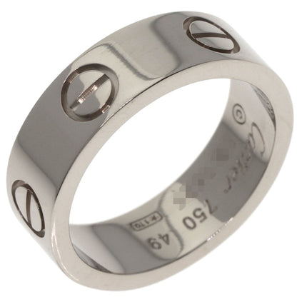 CARTIER love ring #49 Ring K18 White Gold Ladies [Used]
