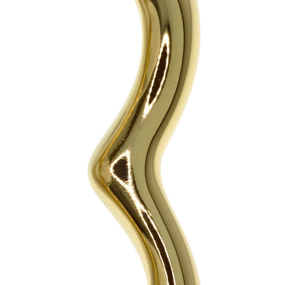 TIFFANY&Co. Open heart Pendant top K18 Yellow Gold Ladies [Used]