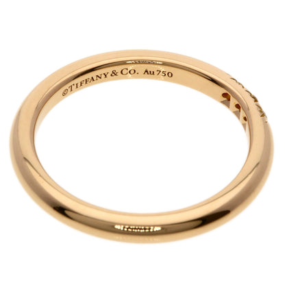 TIFFANY&Co. Forever Wedding 3P Diamond Ring K18 Pink Gold Ladies [Used]