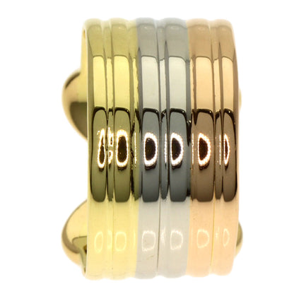 CARTIER 2C Ring LM #49 Ring K18 Yellow Gold 18K Pink GoldLadies [Used]
