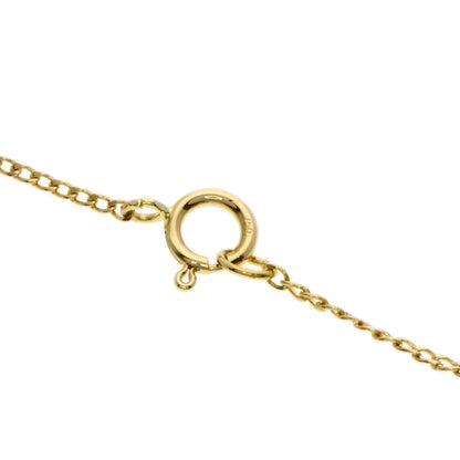 TIFFANY&Co. ribbon Necklace K18 Yellow Gold Ladies [Used]
