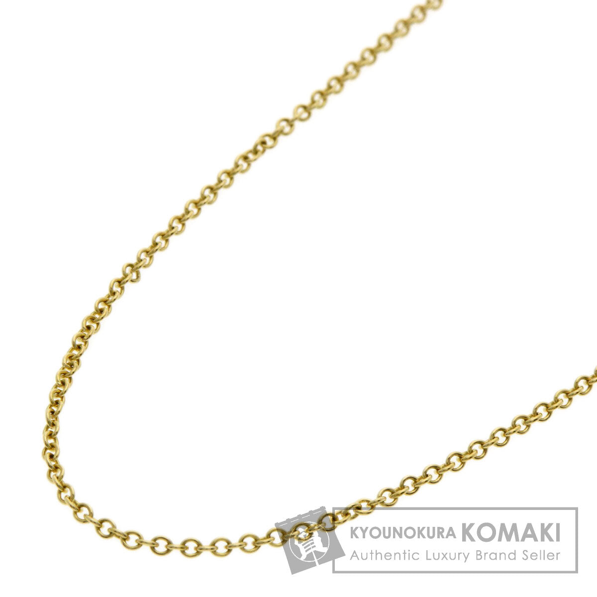 TIFFANY&Co. Chain 16.1" Necklace K18 Yellow Gold Ladies [Used]