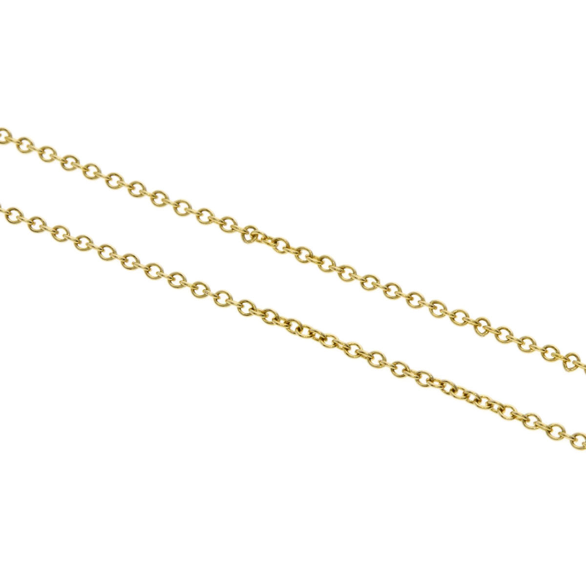 TIFFANY&Co. Chain 16.1" Necklace K18 Yellow Gold Ladies [Used]