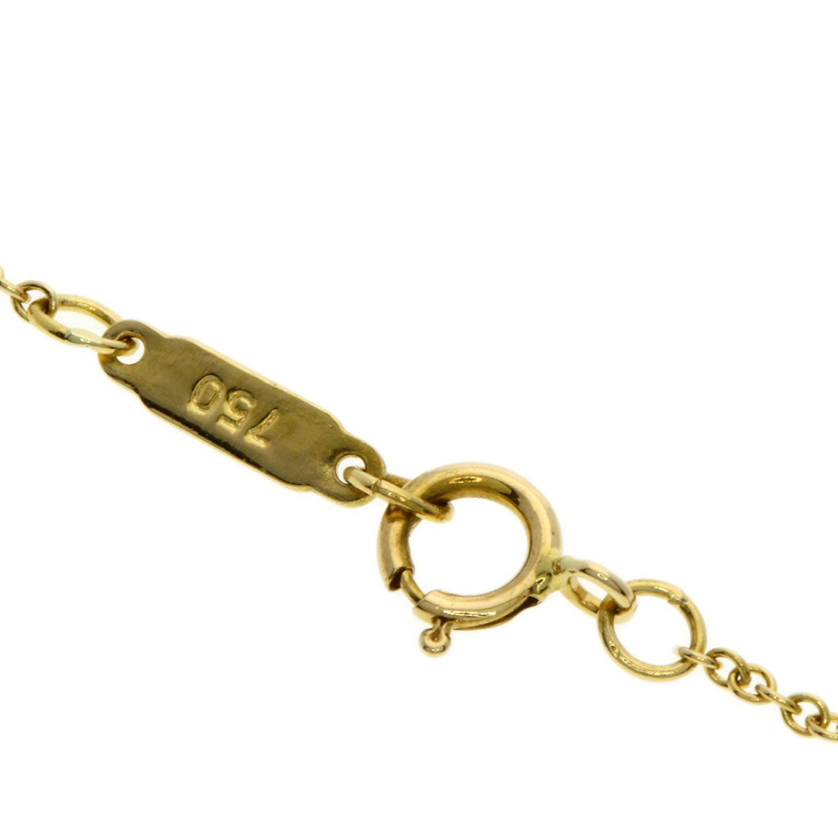 TIFFANY&Co. Chain 16.1" Necklace K18 Yellow Gold Ladies [Used]