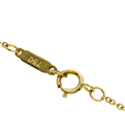 TIFFANY&Co. Chain 16.1" Necklace K18 Yellow Gold Ladies [Used]
