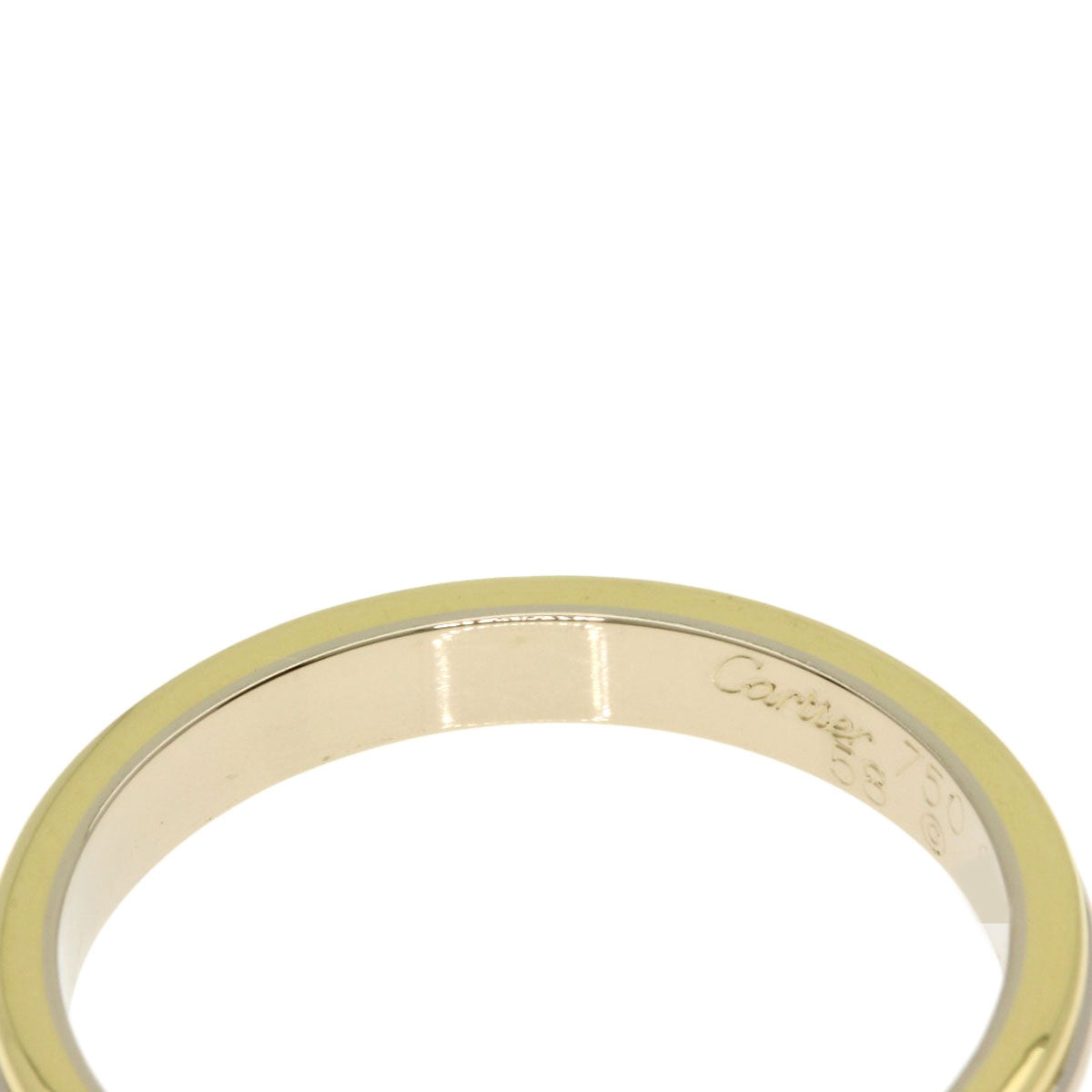 CARTIER Three colors # 58 Ring K18 Yellow Gold 18K Pink GoldLadies [Used]