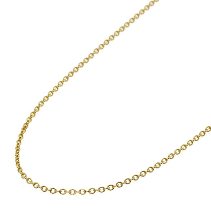TIFFANY&Co. Chain 17.7" Necklace K18 Yellow Gold Ladies [Used]