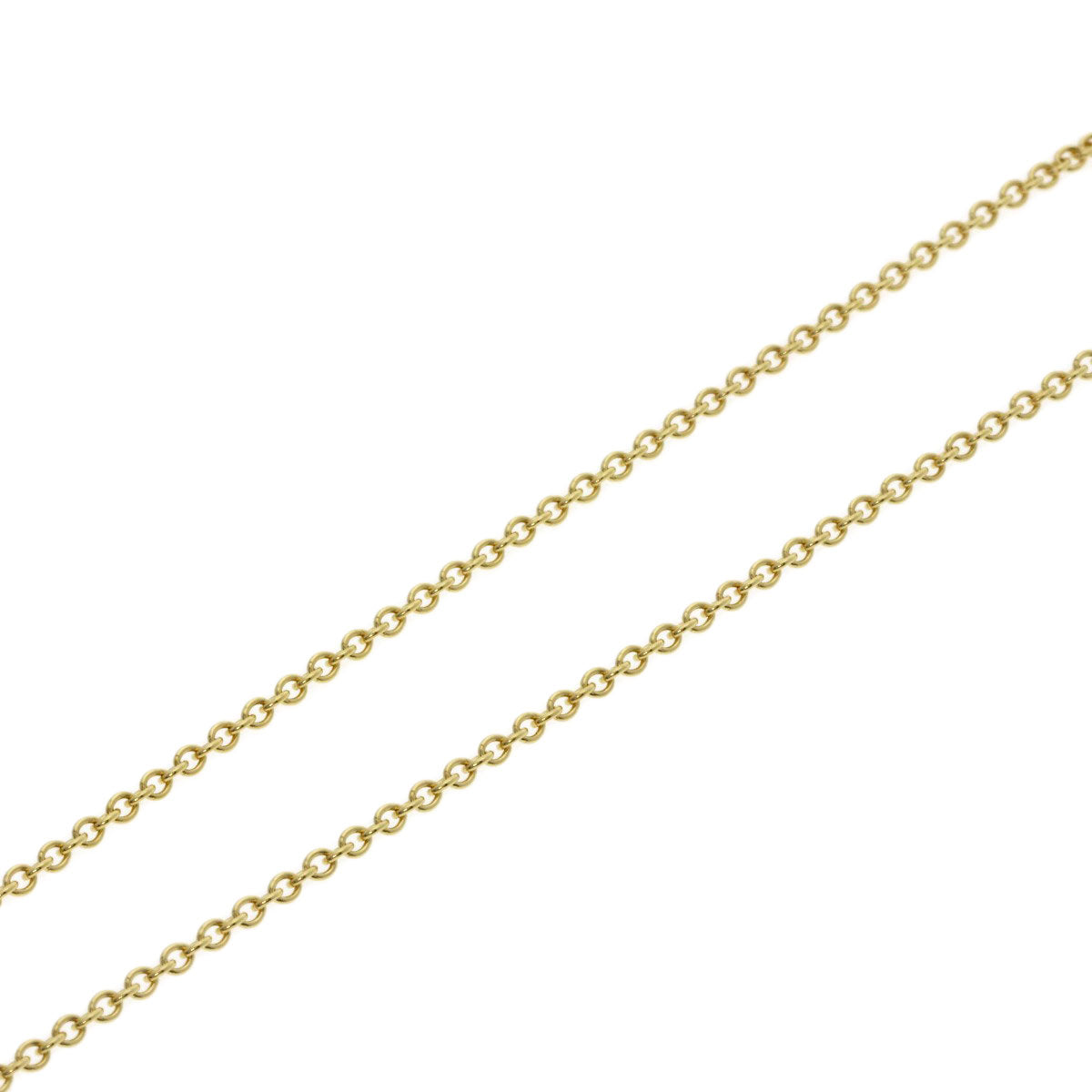 TIFFANY&Co. Chain 17.7" Necklace K18 Yellow Gold Ladies [Used]
