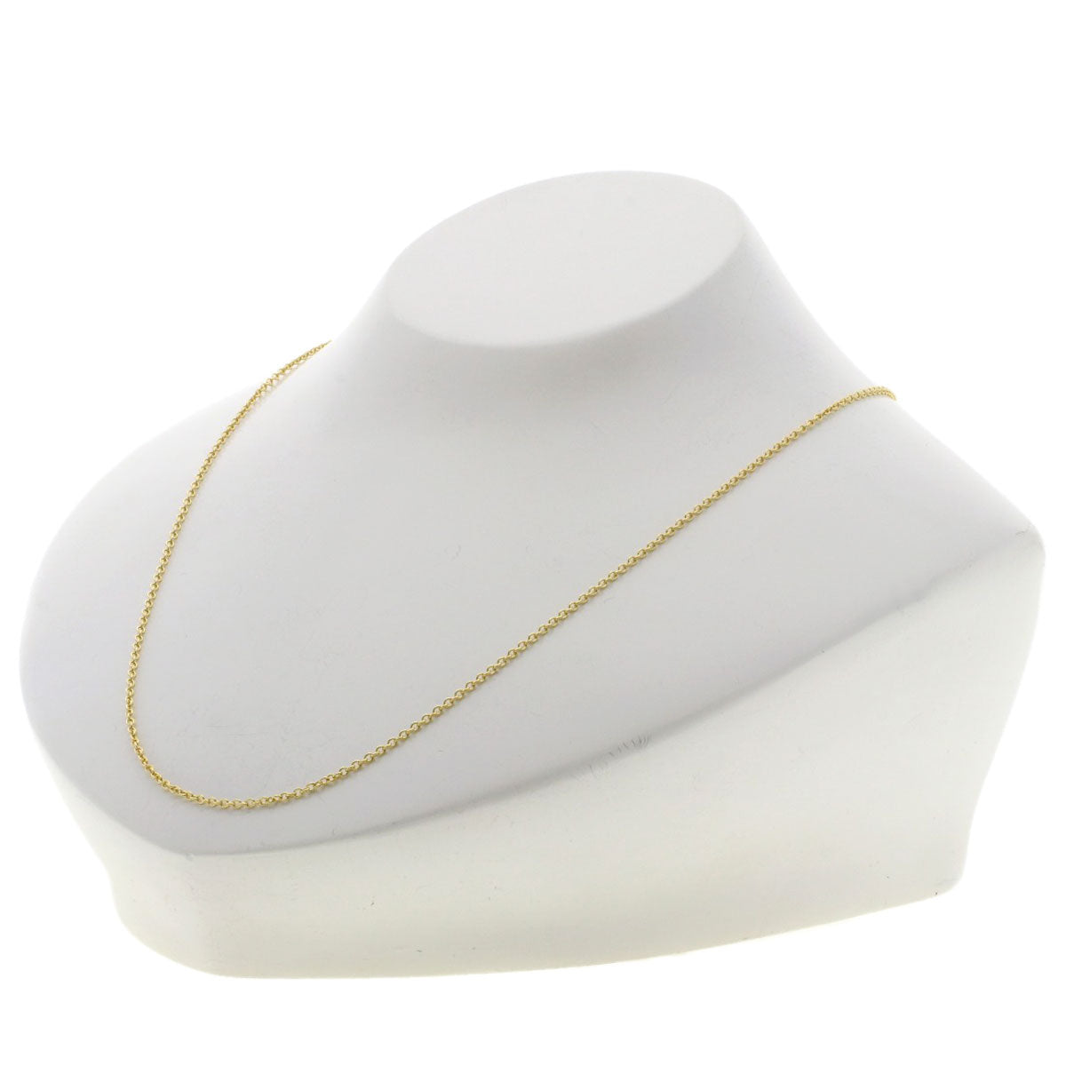 TIFFANY&Co. Chain 17.7" Necklace K18 Yellow Gold Ladies [Used]