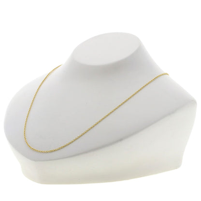 TIFFANY&Co. Chain 17.7" Necklace K18 Yellow Gold Ladies [Used]