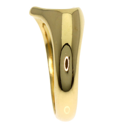 TIFFANY&Co. Open heart Ring K18 Yellow Gold Ladies [Used]