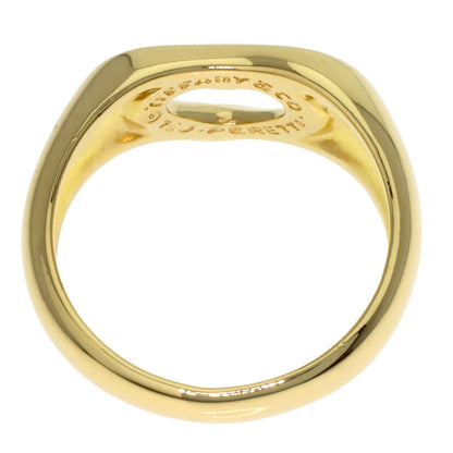 TIFFANY&Co. Open heart Ring K18 Yellow Gold Ladies [Used]