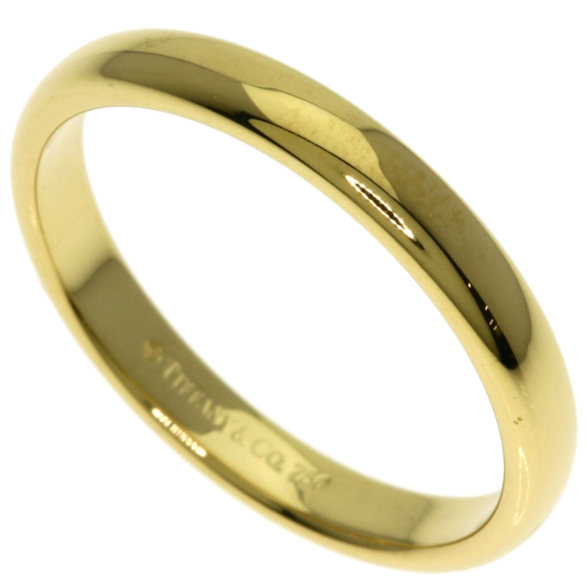 TIFFANY&Co. wedding Ring K18 Yellow Gold Ladies [Used]