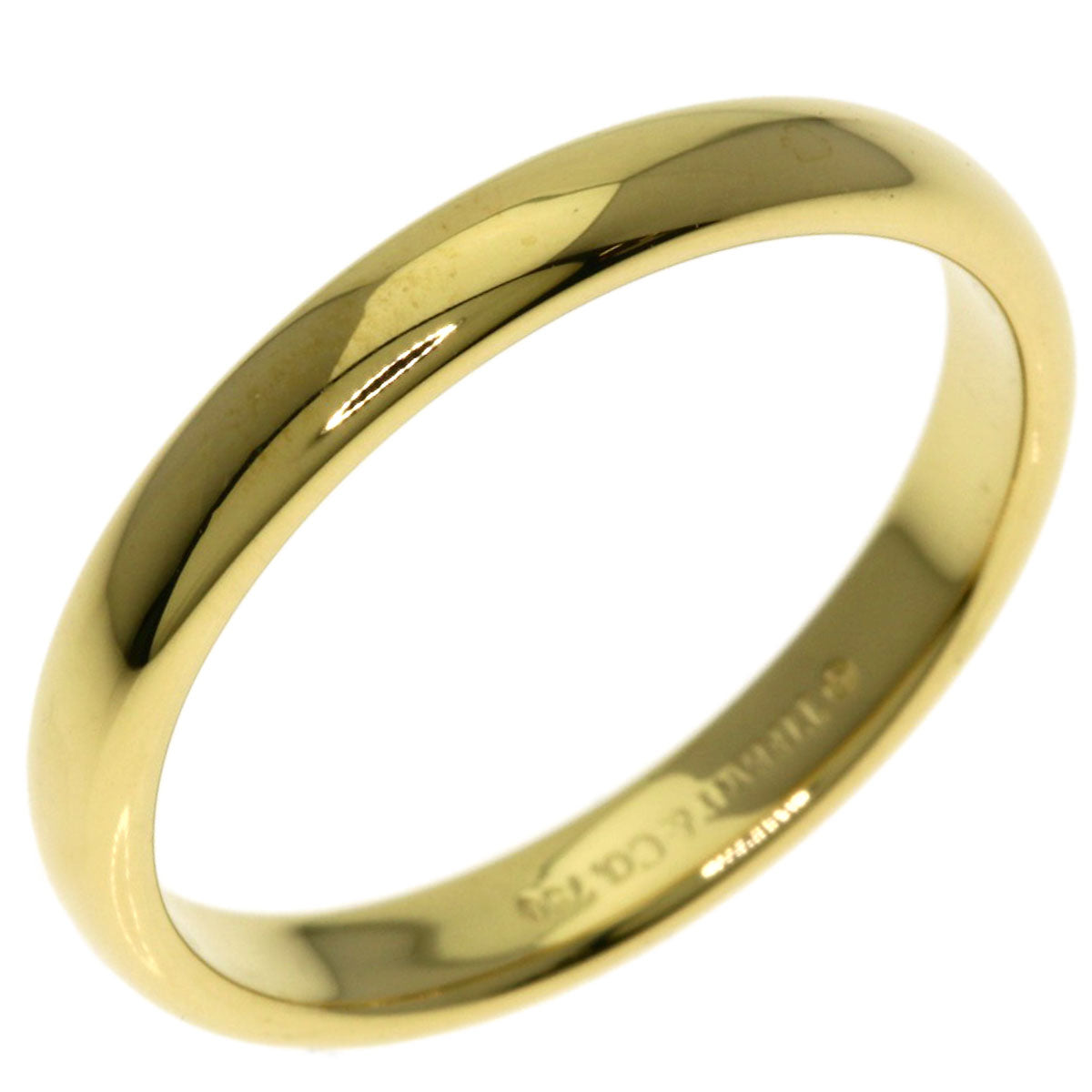 TIFFANY&Co. wedding Ring K18 Yellow Gold Ladies [Used]