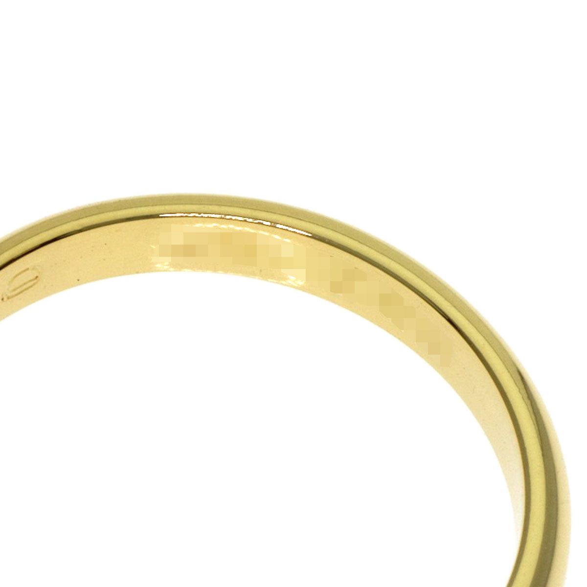 CARTIER wedding Ring K18 Yellow Gold Ladies [Used]