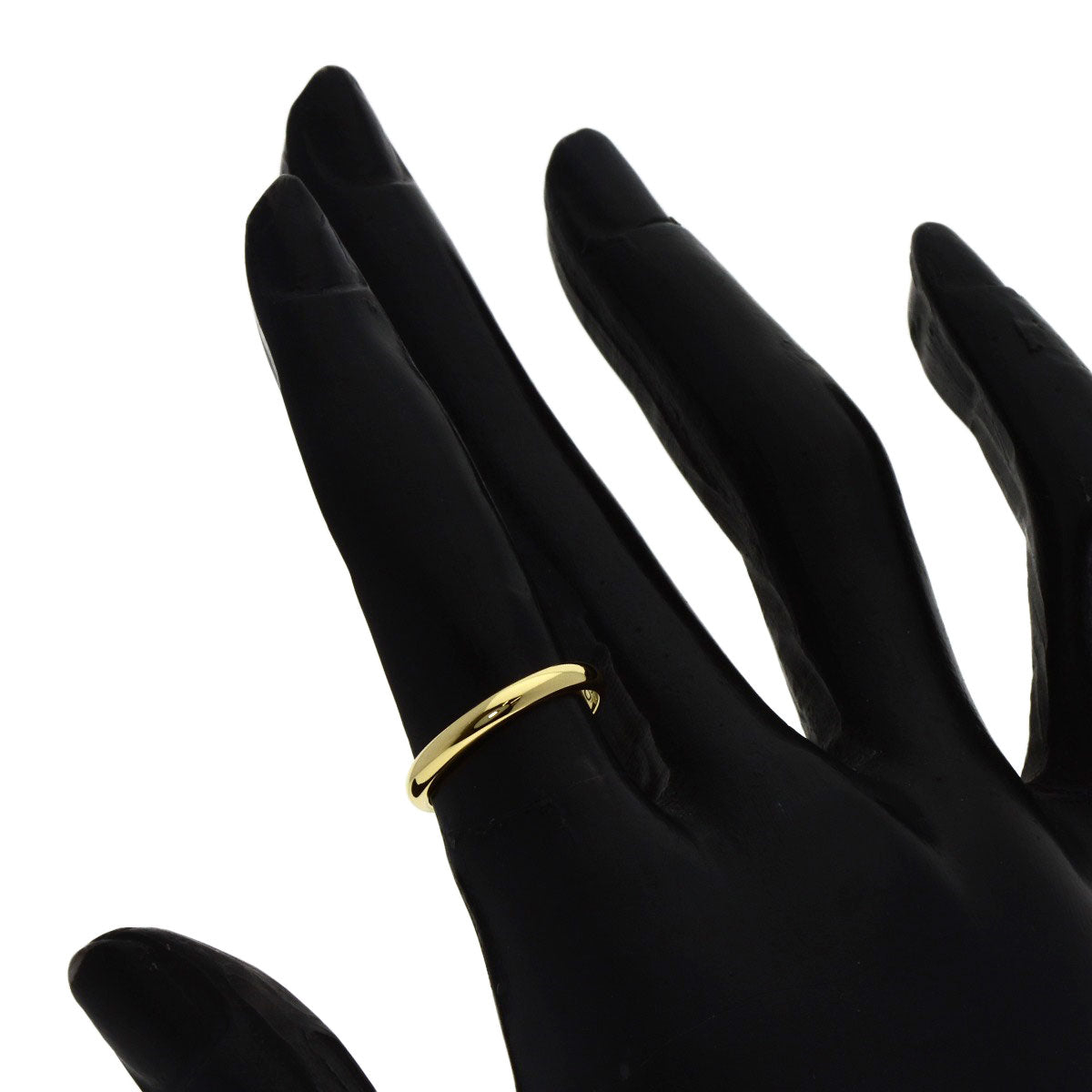 CARTIER wedding Ring K18 Yellow Gold Ladies [Used]