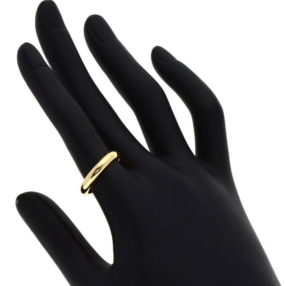 CARTIER 1895 Wedding #52 Ring K18 Yellow Gold Ladies [Used]