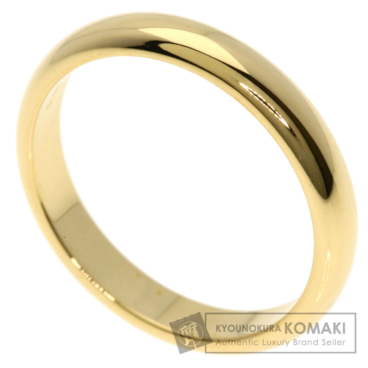 CARTIER Wedding #58 Ring K18 Yellow Gold Ladies [Used]