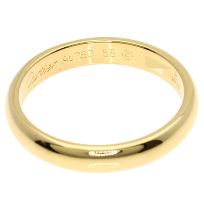CARTIER Wedding #58 Ring K18 Yellow Gold Ladies [Used]