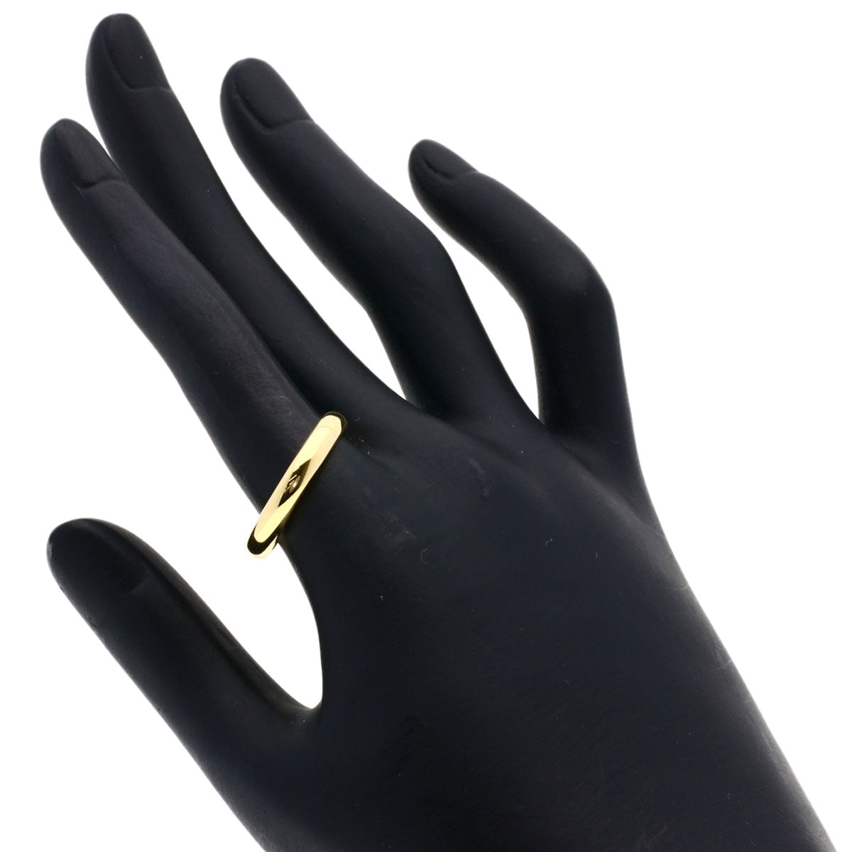 CARTIER Wedding #58 Ring K18 Yellow Gold Ladies [Used]