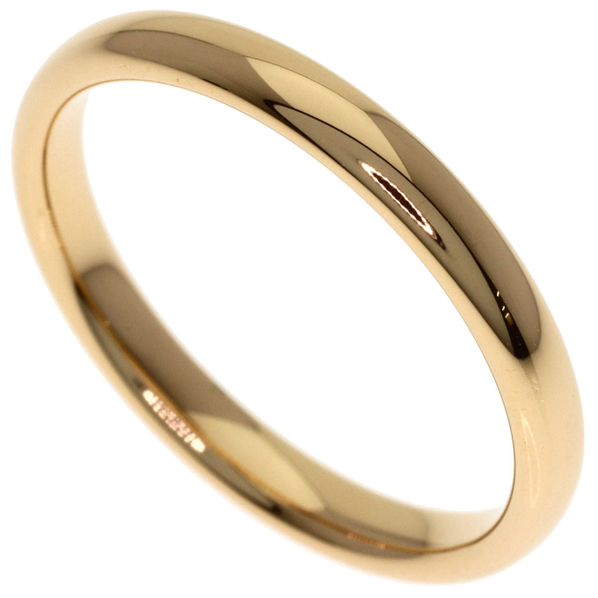 TIFFANY&Co. Wedding band Ring K18 Pink Gold Ladies [Used]