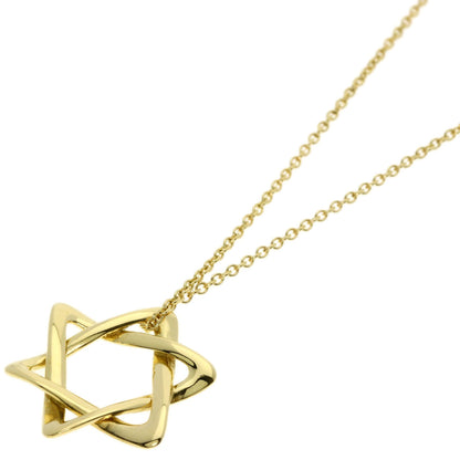 TIFFANY&Co. David Necklace K18 Yellow Gold Ladies [Used]