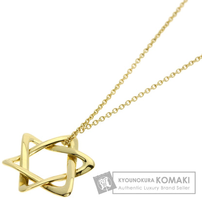 TIFFANY&Co. David Necklace K18 Yellow Gold Ladies [Used]
