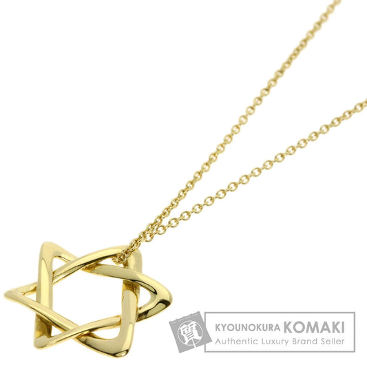 TIFFANY&Co. David Necklace K18 Yellow Gold Ladies [Used]