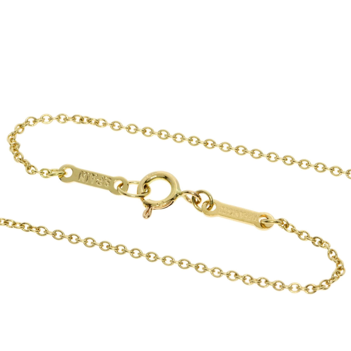 TIFFANY&Co. David Necklace K18 Yellow Gold Ladies [Used]