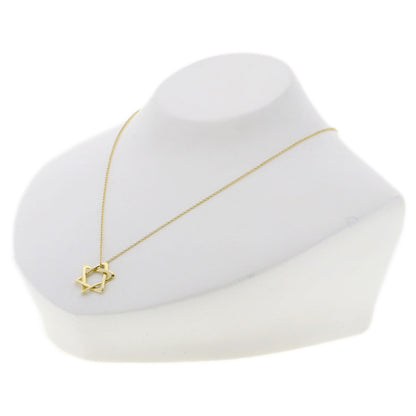TIFFANY&Co. David Necklace K18 Yellow Gold Ladies [Used]