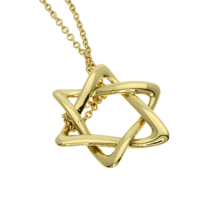 TIFFANY&Co. David Necklace K18 Yellow Gold Ladies [Used]