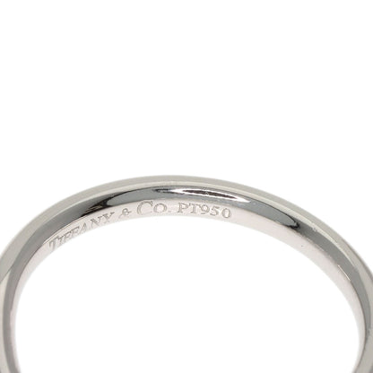 TIFFANY&Co. Curved band Diamond Ring Platinum PT950 Ladies [Used]
