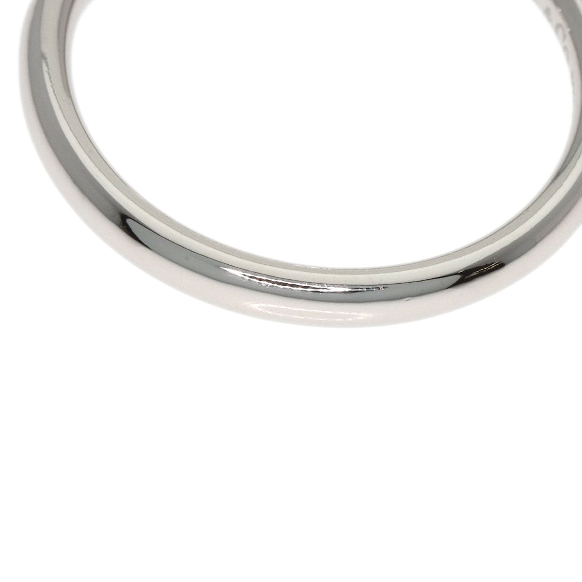 TIFFANY&Co. Curved band Diamond Ring Platinum PT950 Ladies [Used]