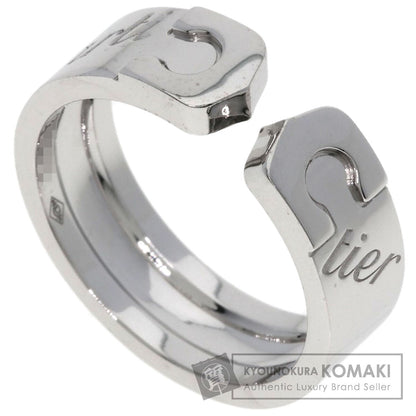CARTIER C2 Ring 2007 Limited Edition #52 Ring K18 White Gold Ladies [Used]