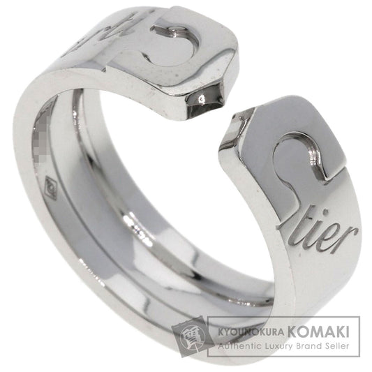 CARTIER C2 Ring 2007 Limited Edition #52 Ring K18 White Gold Ladies [Used]