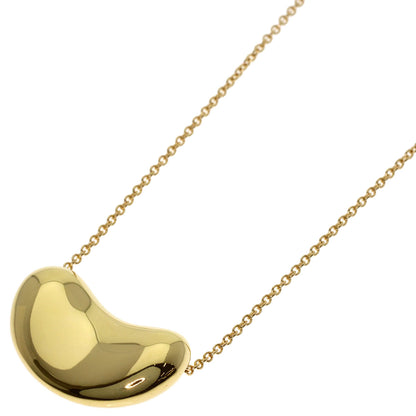 TIFFANY&Co. Bean Necklace K18 Yellow Gold Ladies [Used]