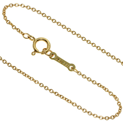 TIFFANY&Co. Bean Necklace K18 Yellow Gold Ladies [Used]