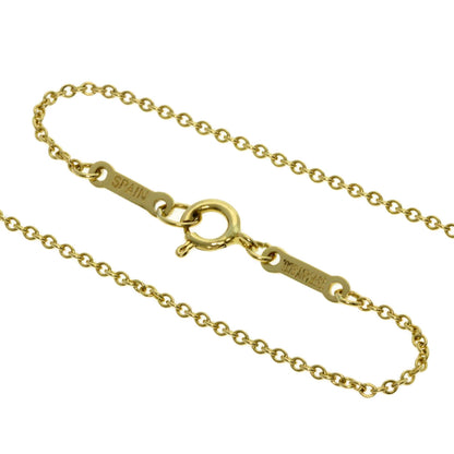 TIFFANY&Co. Open heart Necklace K18 Yellow Gold Ladies [Used]