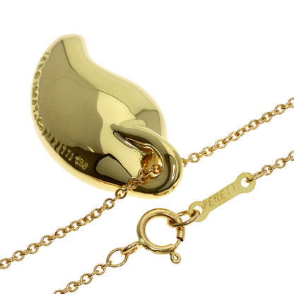 TIFFANY&Co. Leaf Necklace K18 Yellow Gold Ladies [Used]