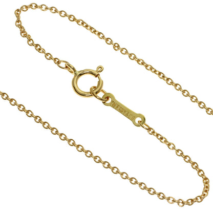TIFFANY&Co. Leaf Necklace K18 Yellow Gold Ladies [Used]