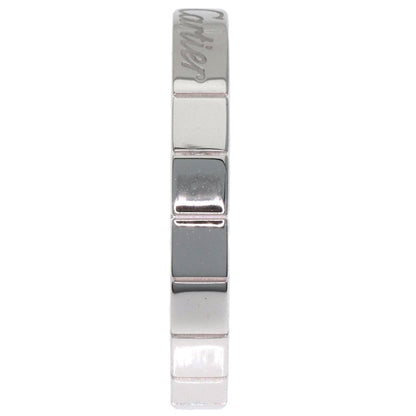 CARTIER Laniere # 51 Ring K18 White Gold Ladies [Used]