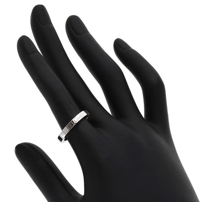 CARTIER Laniere # 51 Ring K18 White Gold Ladies [Used]