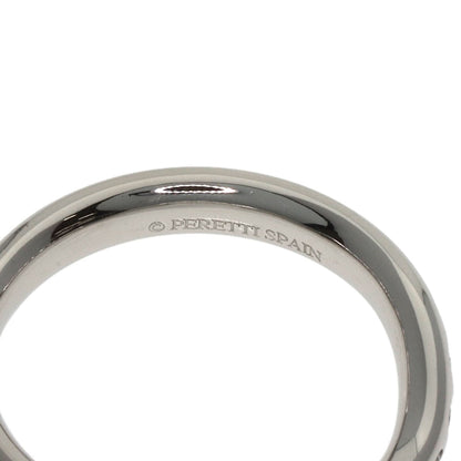 TIFFANY&Co. Curved band Diamond Ring Platinum PT950 Ladies [Used]