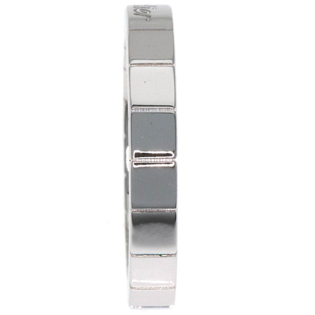 CARTIER Lanier # 47 Ring K18 White Gold Ladies [Used]