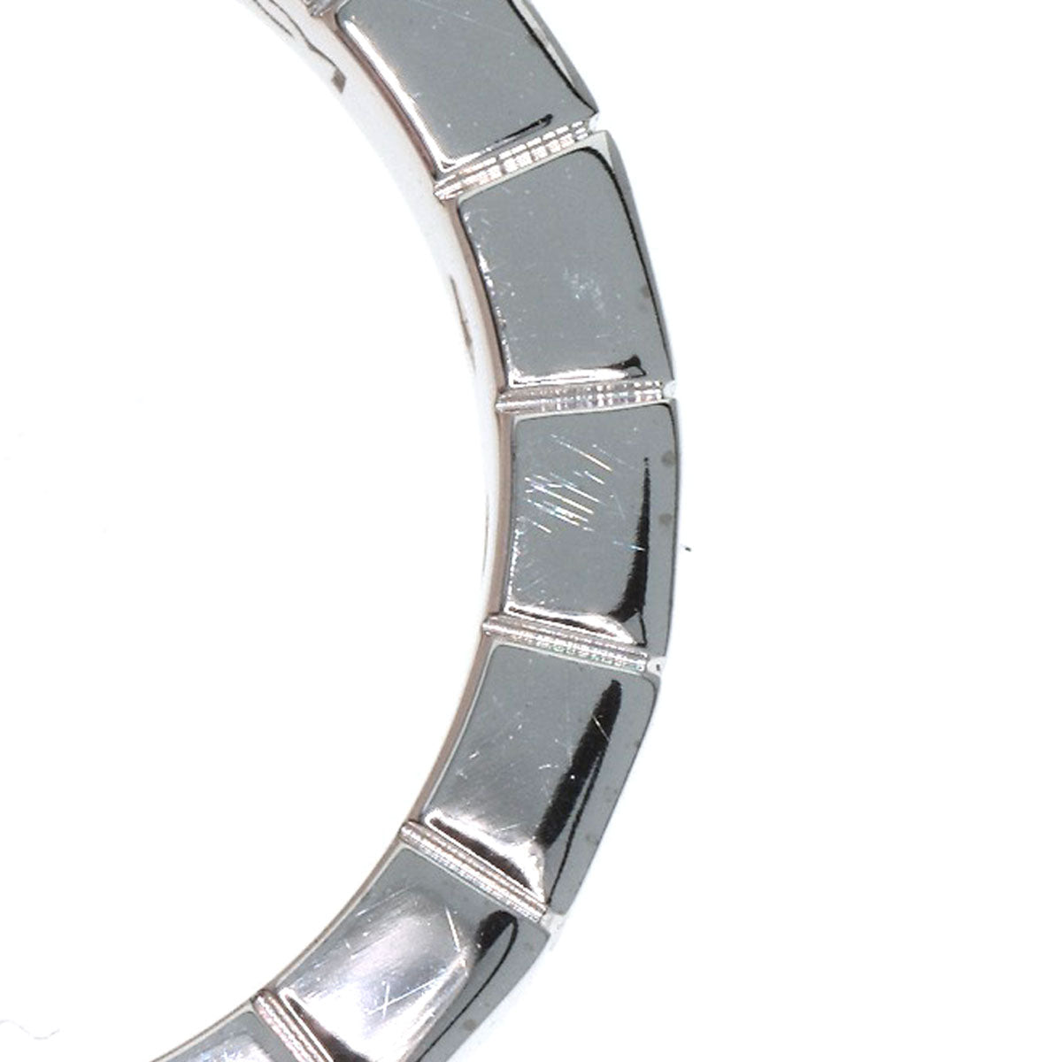CARTIER Lanier # 47 Ring K18 White Gold Ladies [Used]