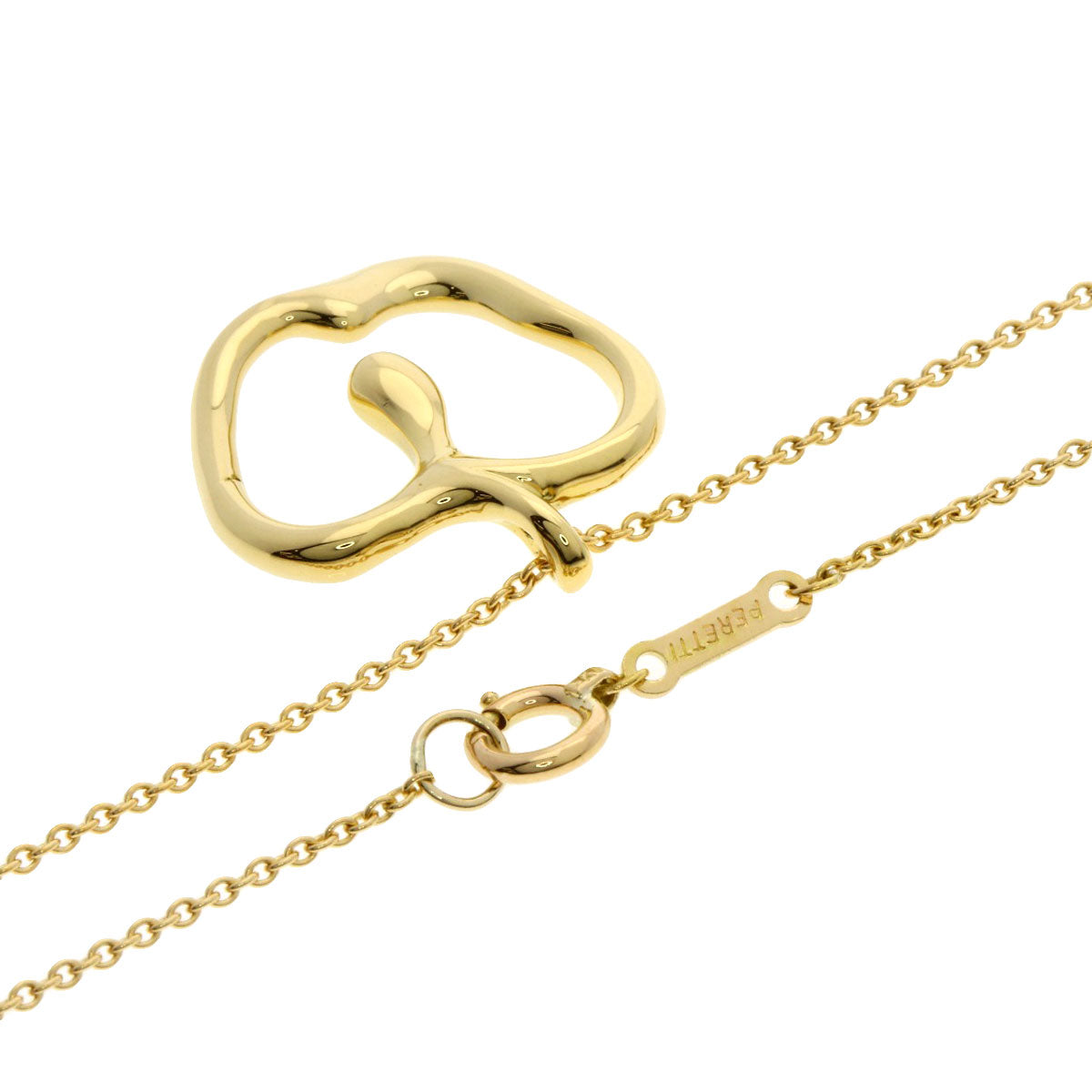 TIFFANY&Co. Apple Necklace K18 Yellow Gold Ladies [Used]
