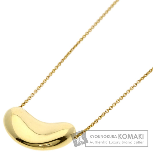 TIFFANY&Co. Bean Necklace K18 Yellow Gold Ladies [Used]